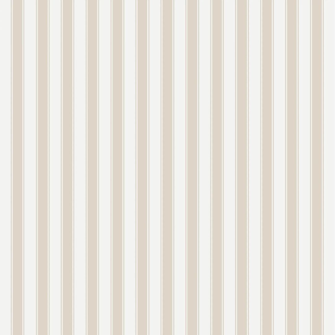 French Stripes Beige - Summer Gray