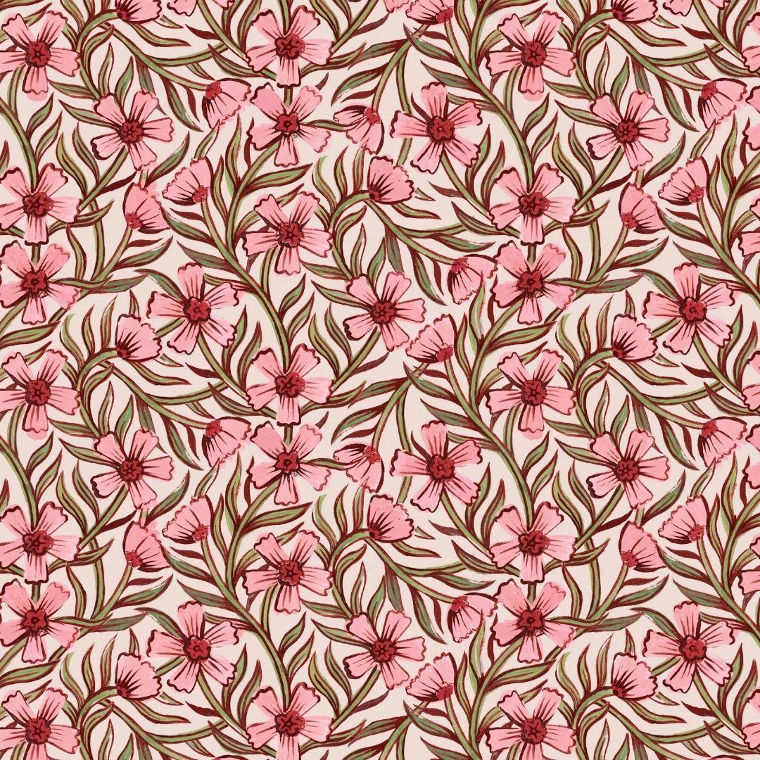 Sweet India Pink - Summer Gray