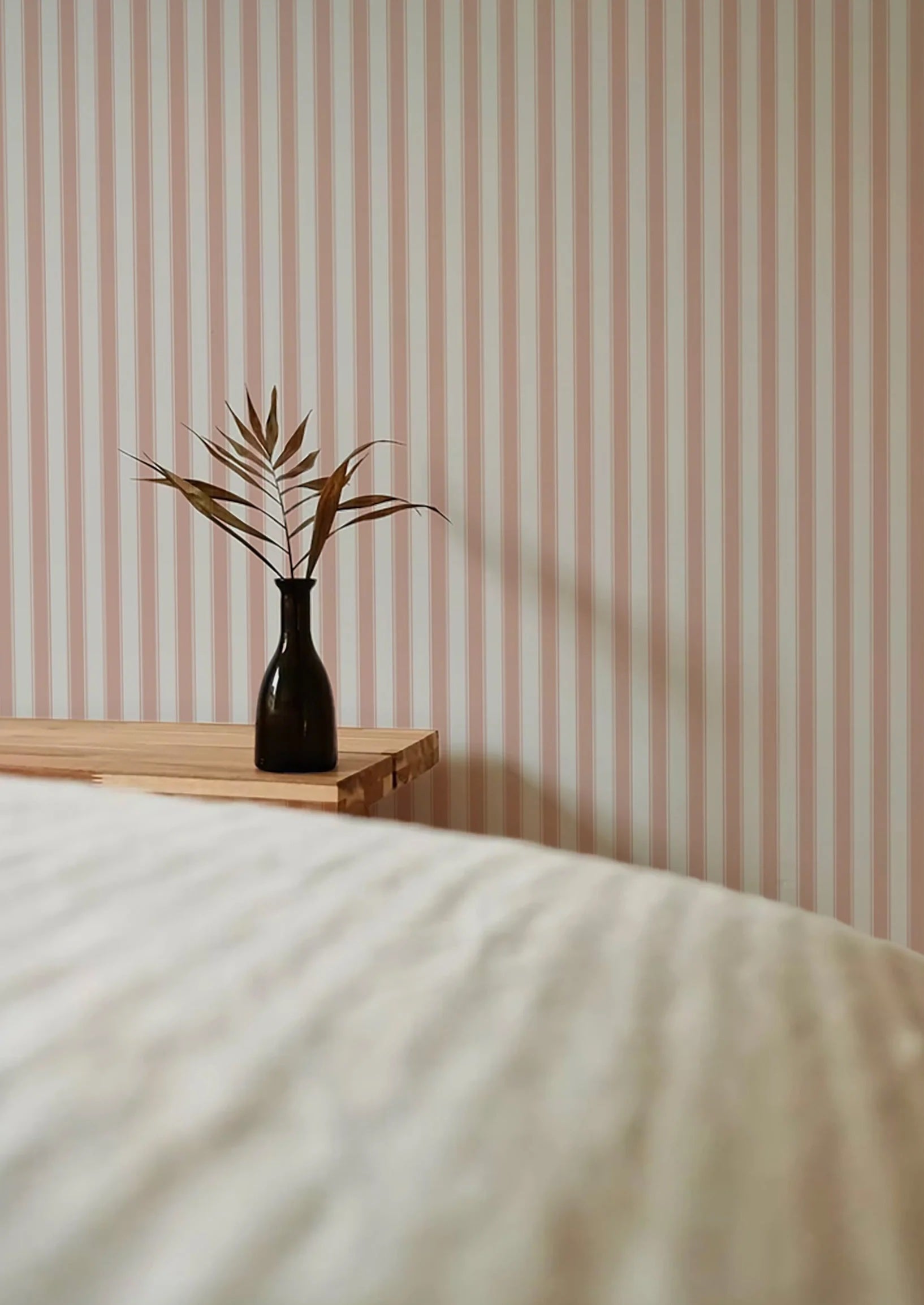 French Stripes Rose - Summer Gray