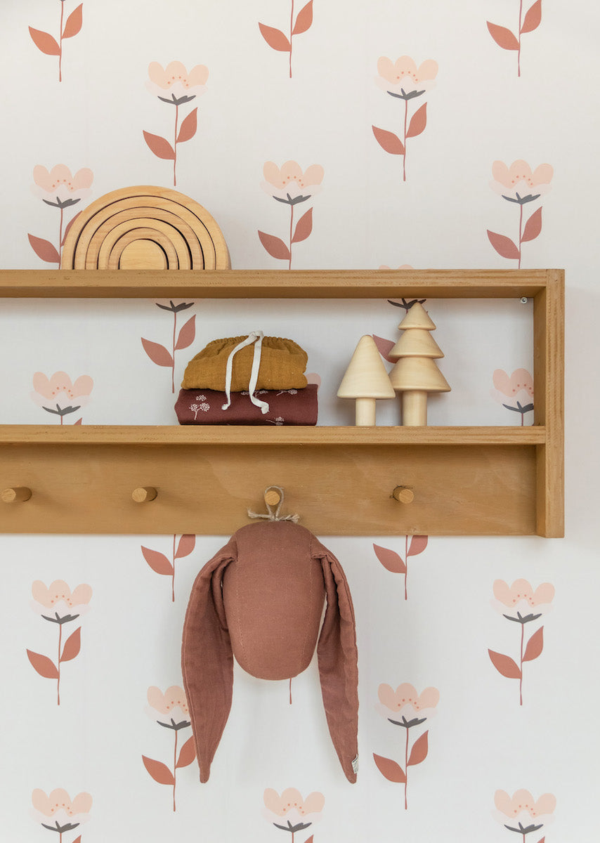 Retro Blume rosa - Bibelotte