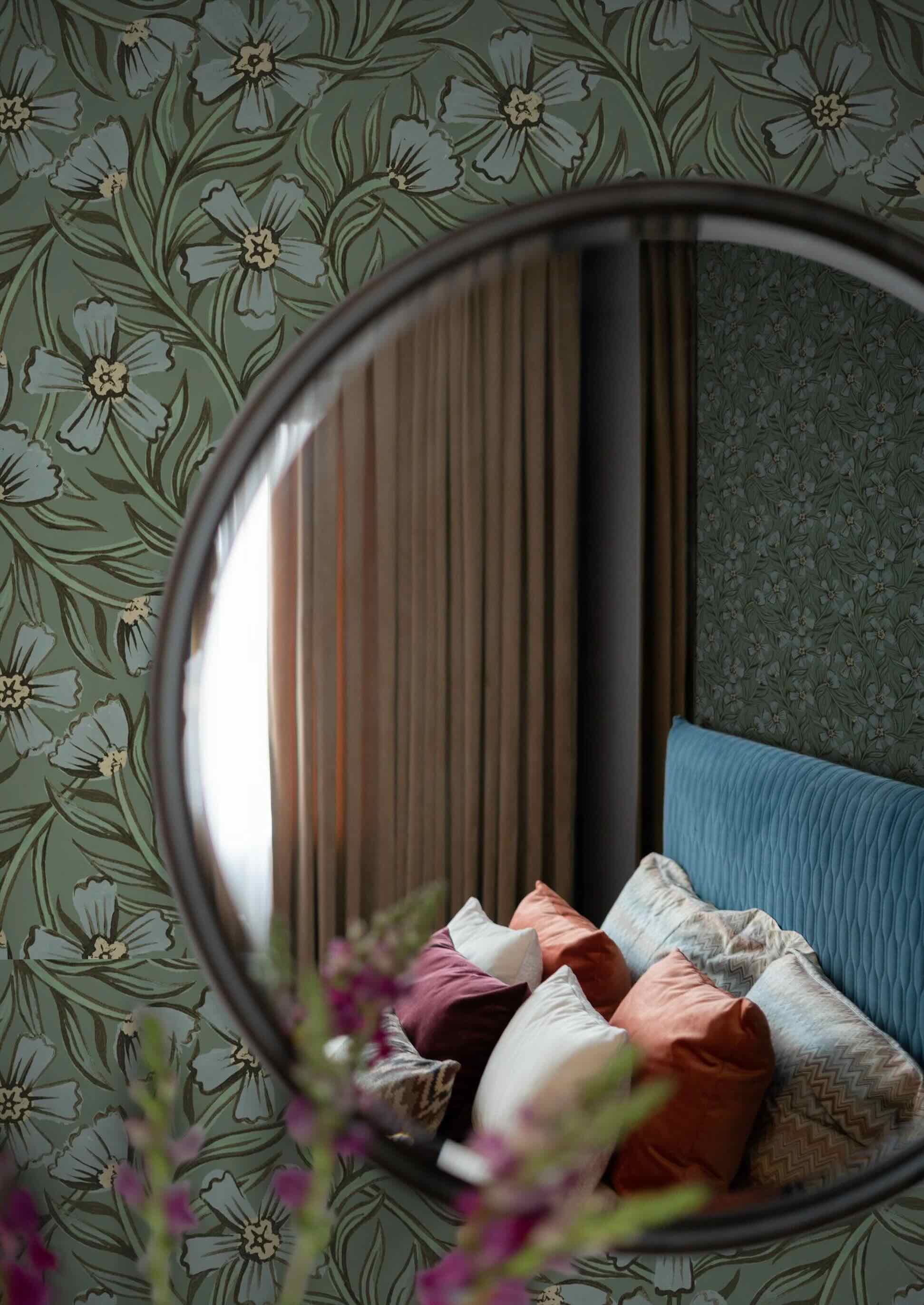 Sweet India Blue & Green - Summer Gray