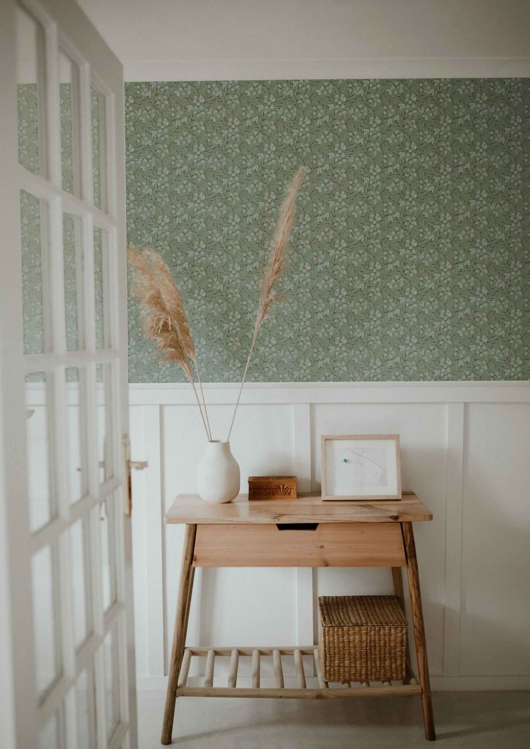 Sweet India Blue & Green - Summer Gray