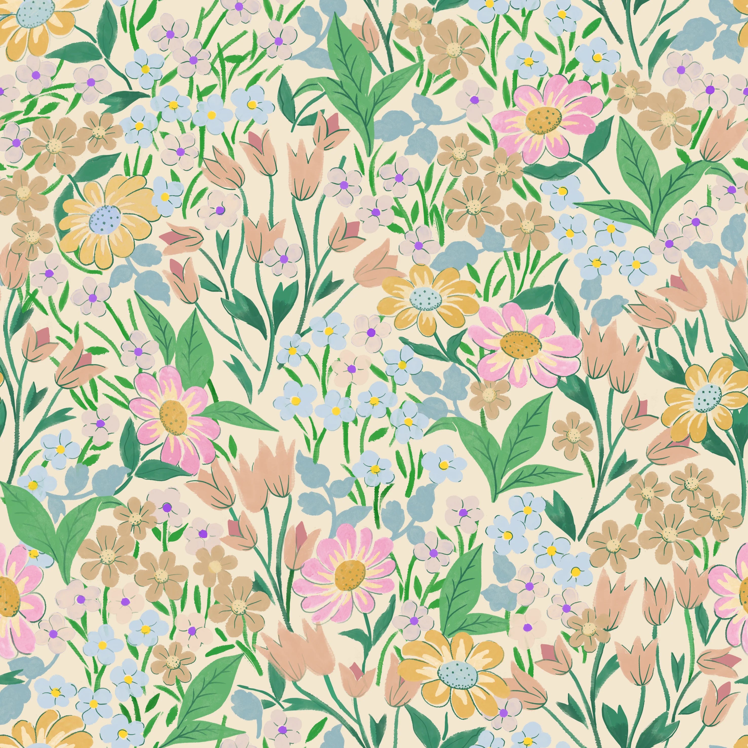 Climbing Rose Blue - Summer Gray