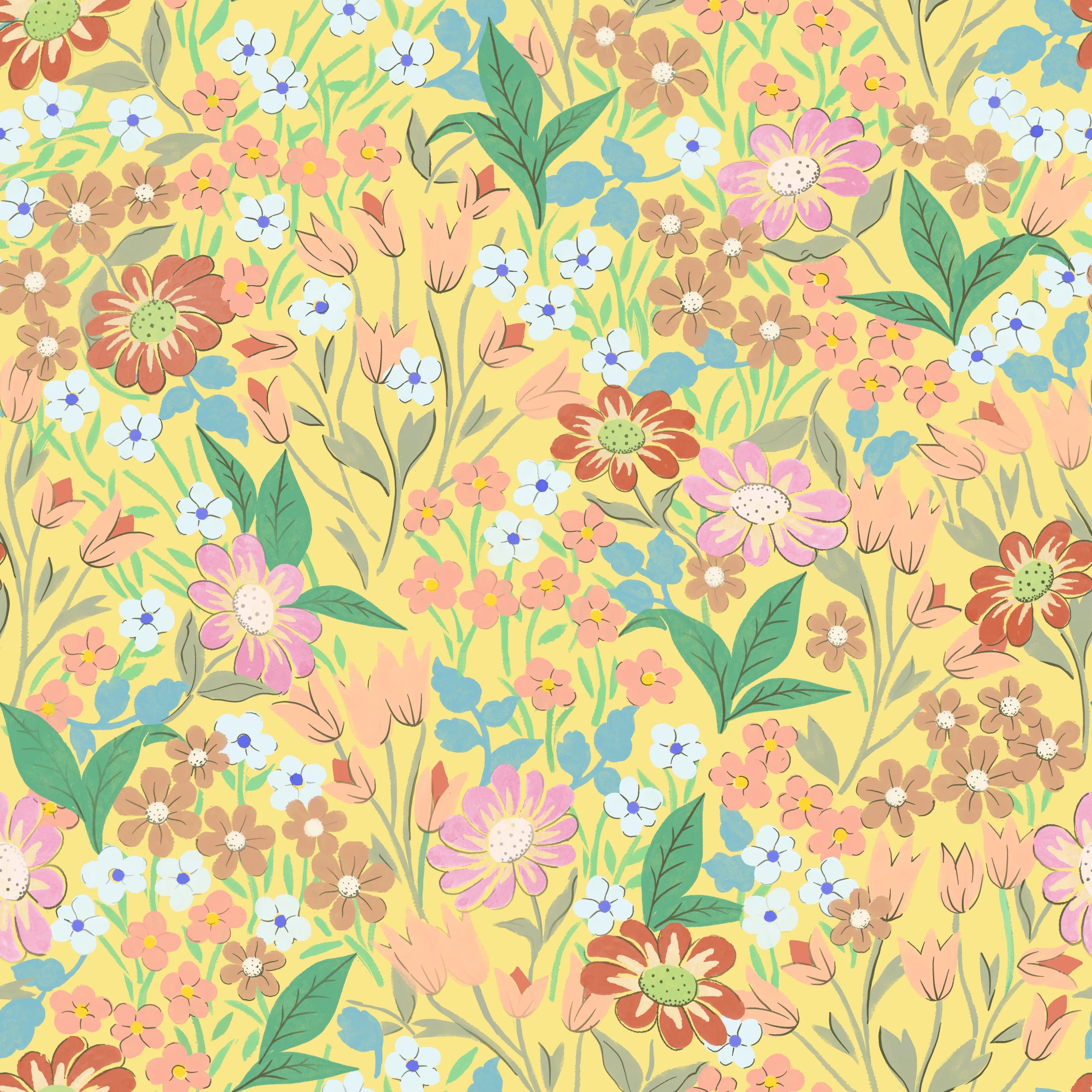 Lola Yellow - Summer Gray