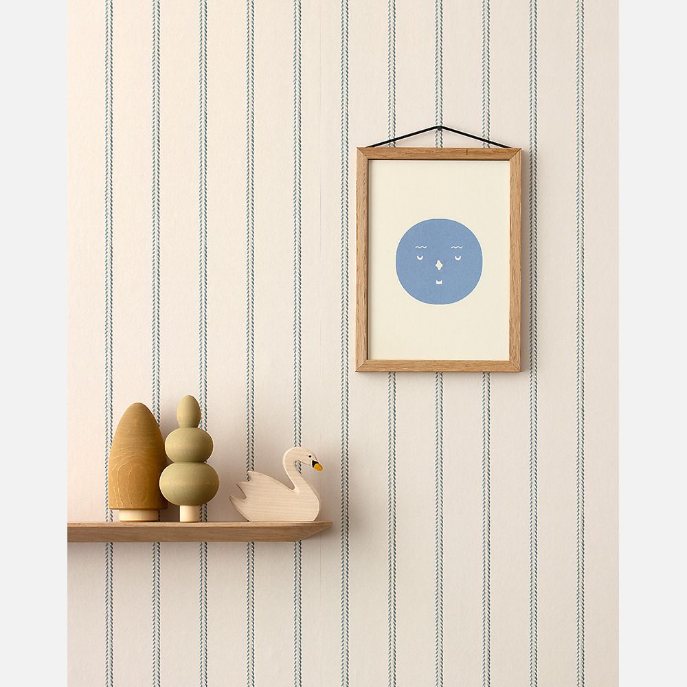 Lintjes behang Bo Denim - Studio Ditte
