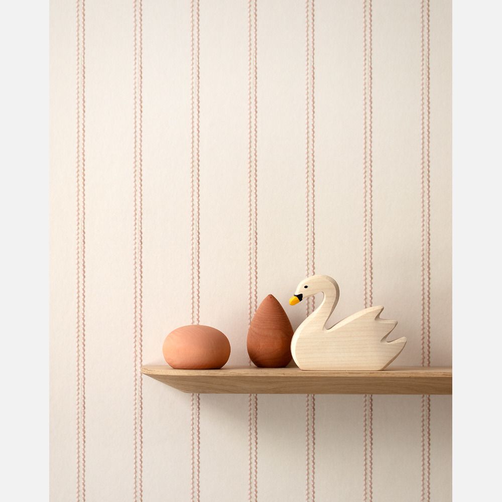 Lintjes behang Bo Roze - Studio Ditte