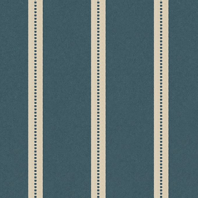 Lintjes behang denim - Studio Ditte