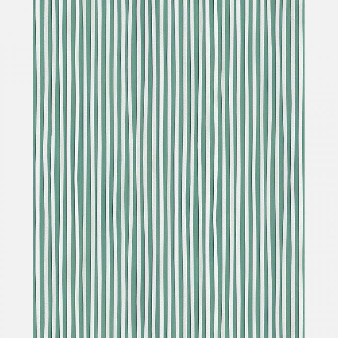 Gestreifte Tapete Jade - Studio Ditte