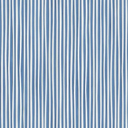 Striped wallpaper Paris blue - Studio Ditte
