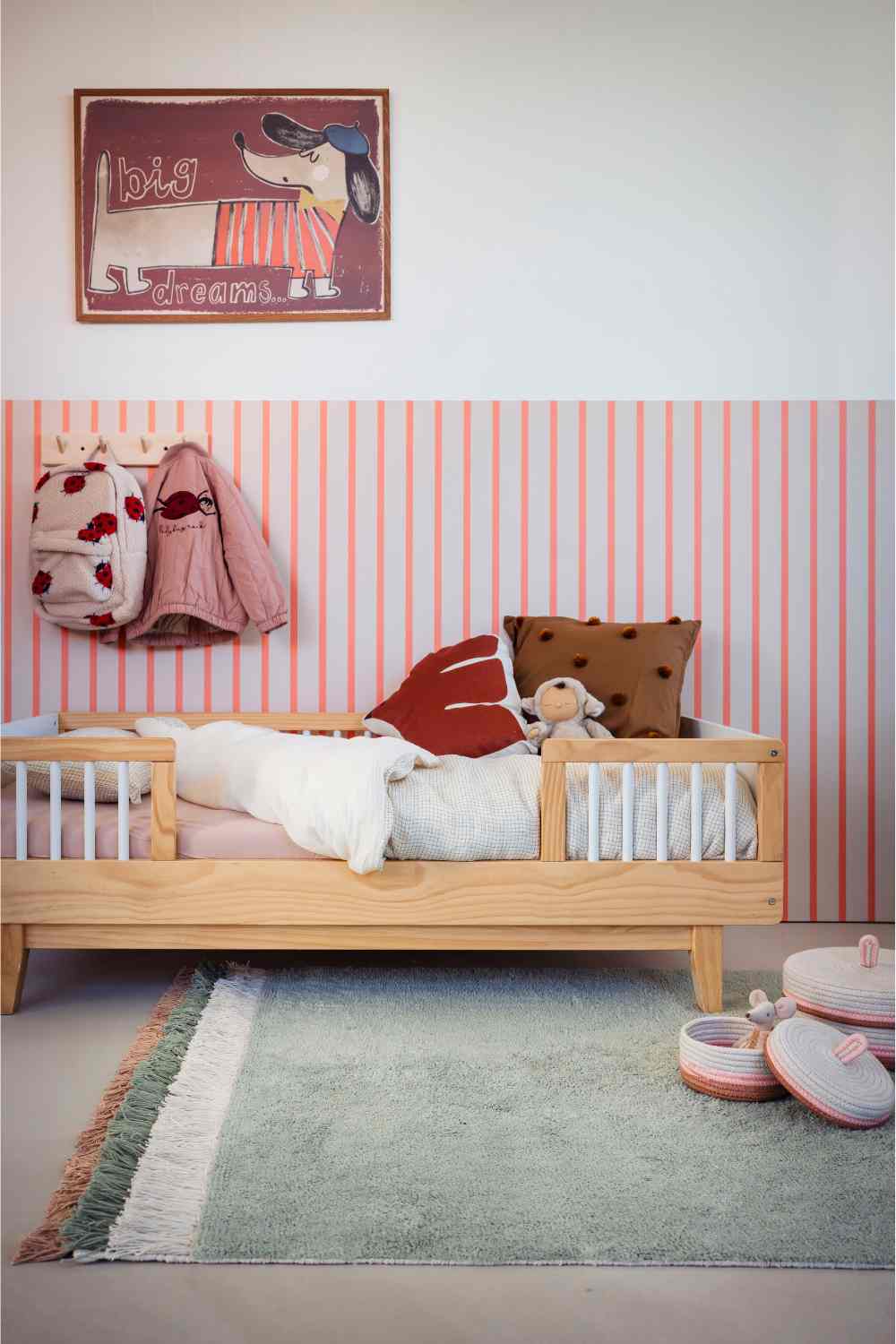 Liz Pink Aubergine rug