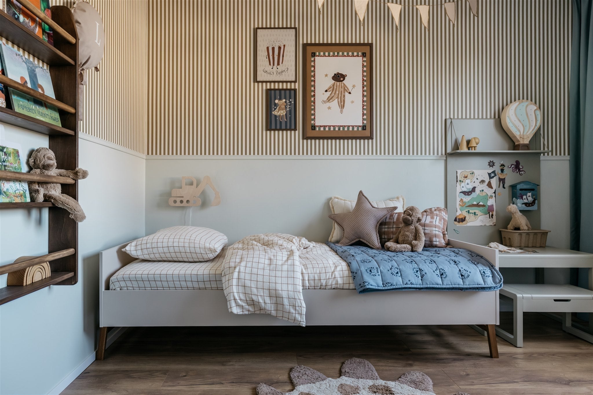 Jongenskamer inspiratie: stoere verfkleuren voor een tijdloze kinderkamer