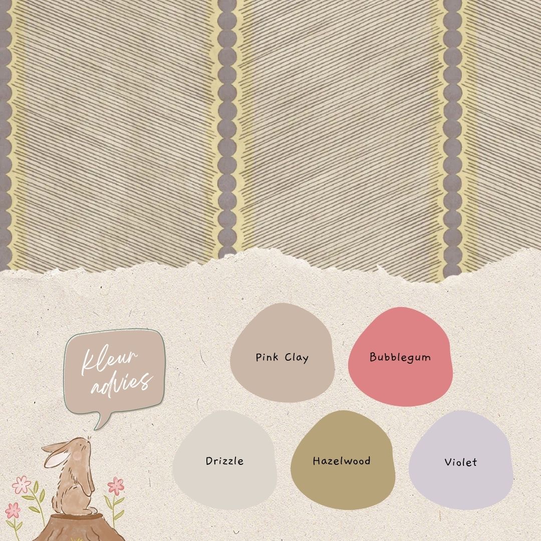 Chevron taupe - Bibelotte