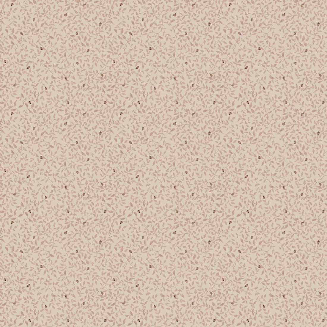 Ladybirds Tera Pink vliesbehang van Summer Gray – speels lieveheersbeestjespatroon in warme roze en rode tinten