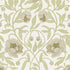 Peony Cream & Green bloemenbehang van Summer Gray met crèmekleurige pioenrozen en zachtgroene bladeren.