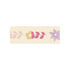 Behangrand Bohemian Vanille van Bibelotte met warm bohemian bloempatroon