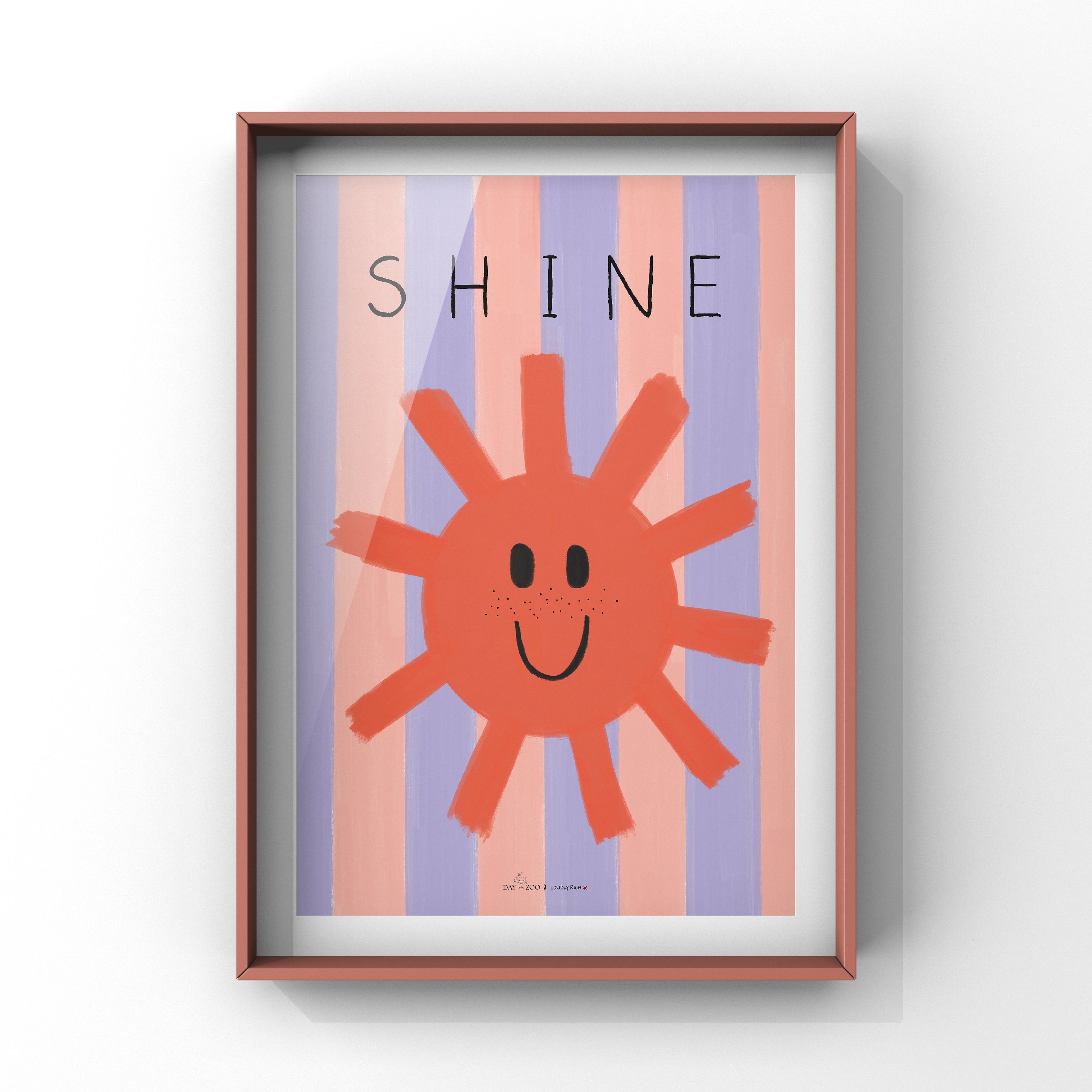 Affiche brillante