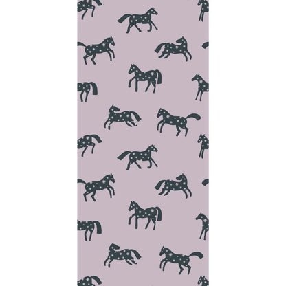 Kinderkamer behang Magic Horses Lilac | Meet Me at the Wall