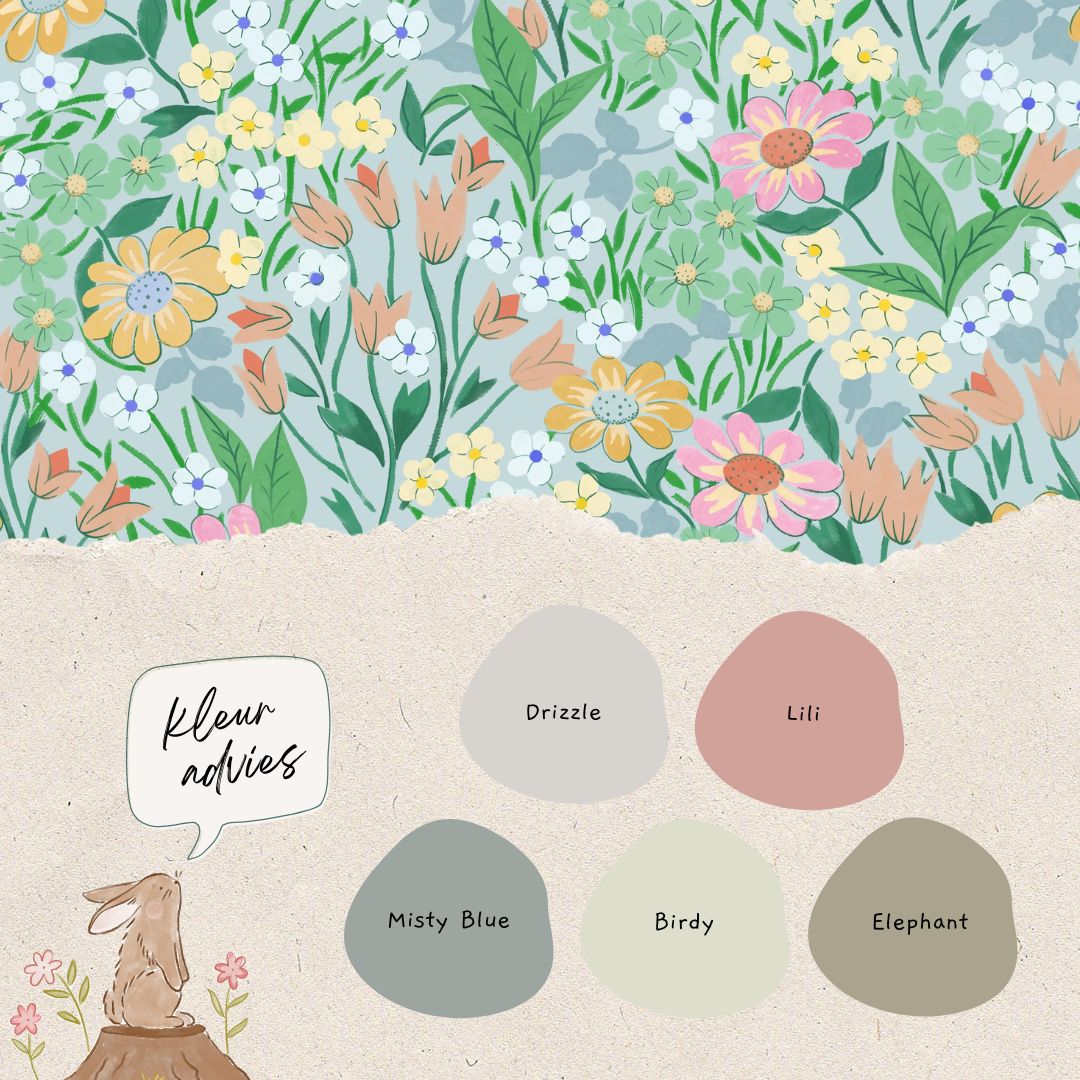 Climbing Rose Blue - Summer Gray