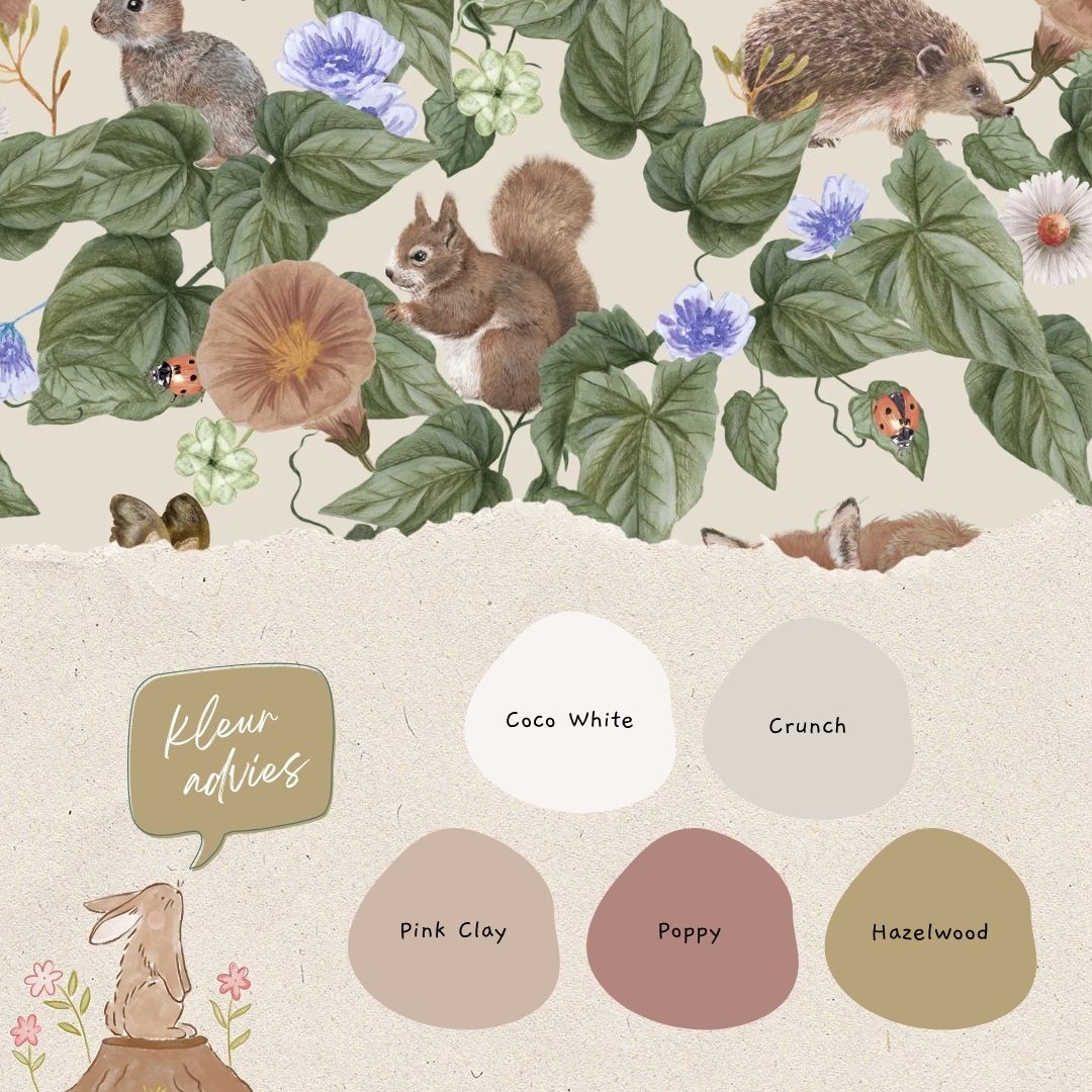 Forest Lullaby Linen - Summer Gray