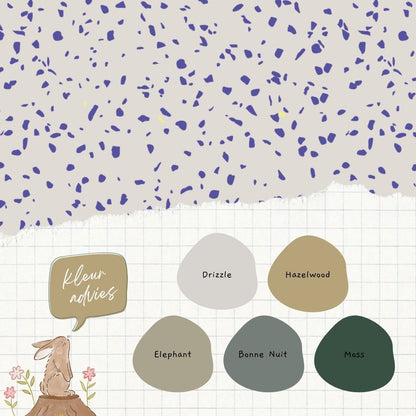 Kleuradvies Terrazzo Kobalt