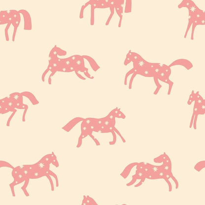 Kinderkamer behang Magic Horses Creme | Meet Me at the Wall