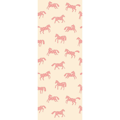 Wallpaper Meet me at the Wall - Magic Horses - Cream - Joëlle Wehkamp