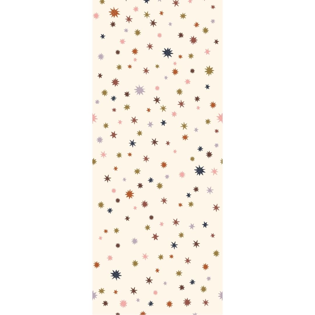 Papier peint pour enfants « Rendez-vous au mur » - La Nuit étoilée - Multicolore - Joëlle Wehkamp