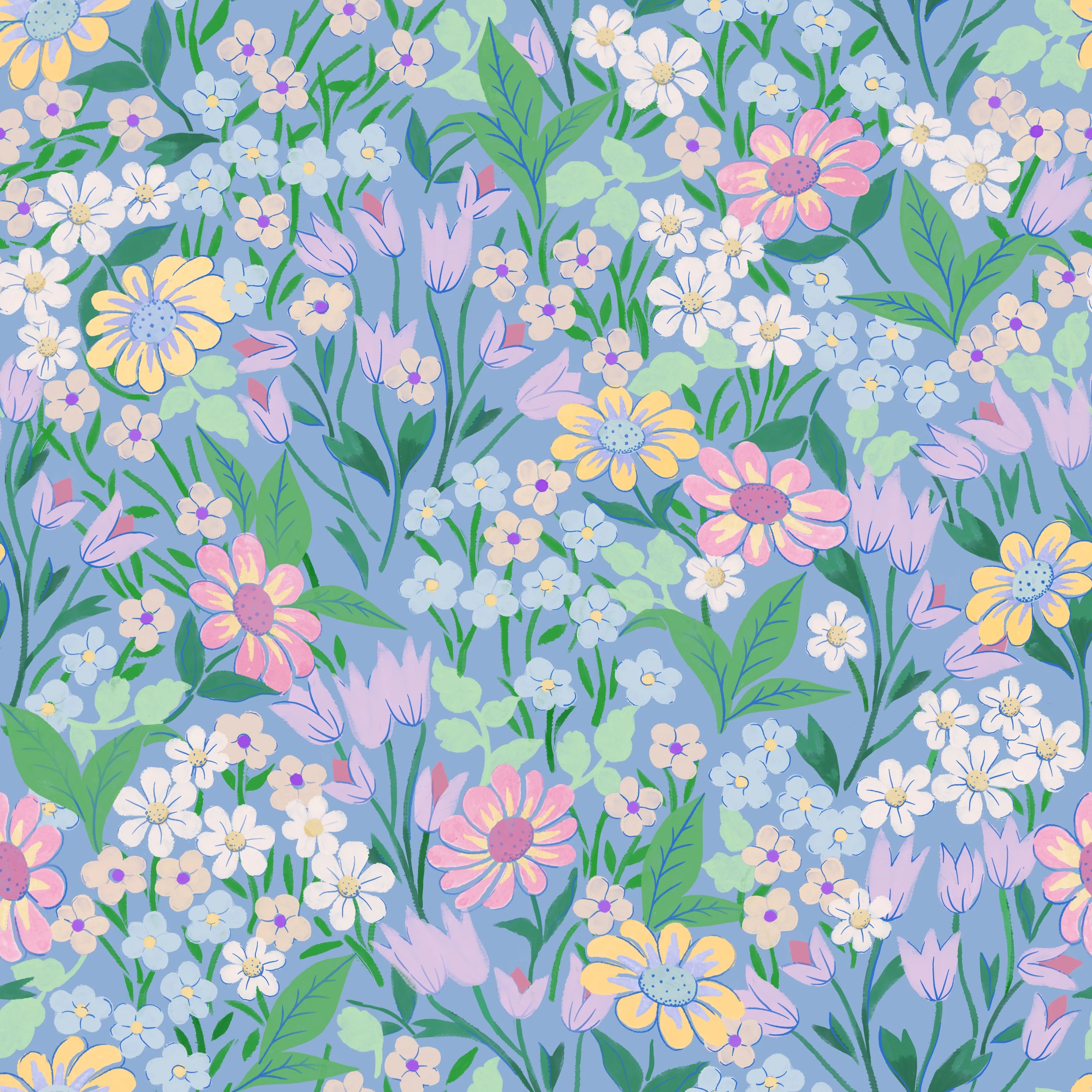 Lola Sky blue - Summer Gray
