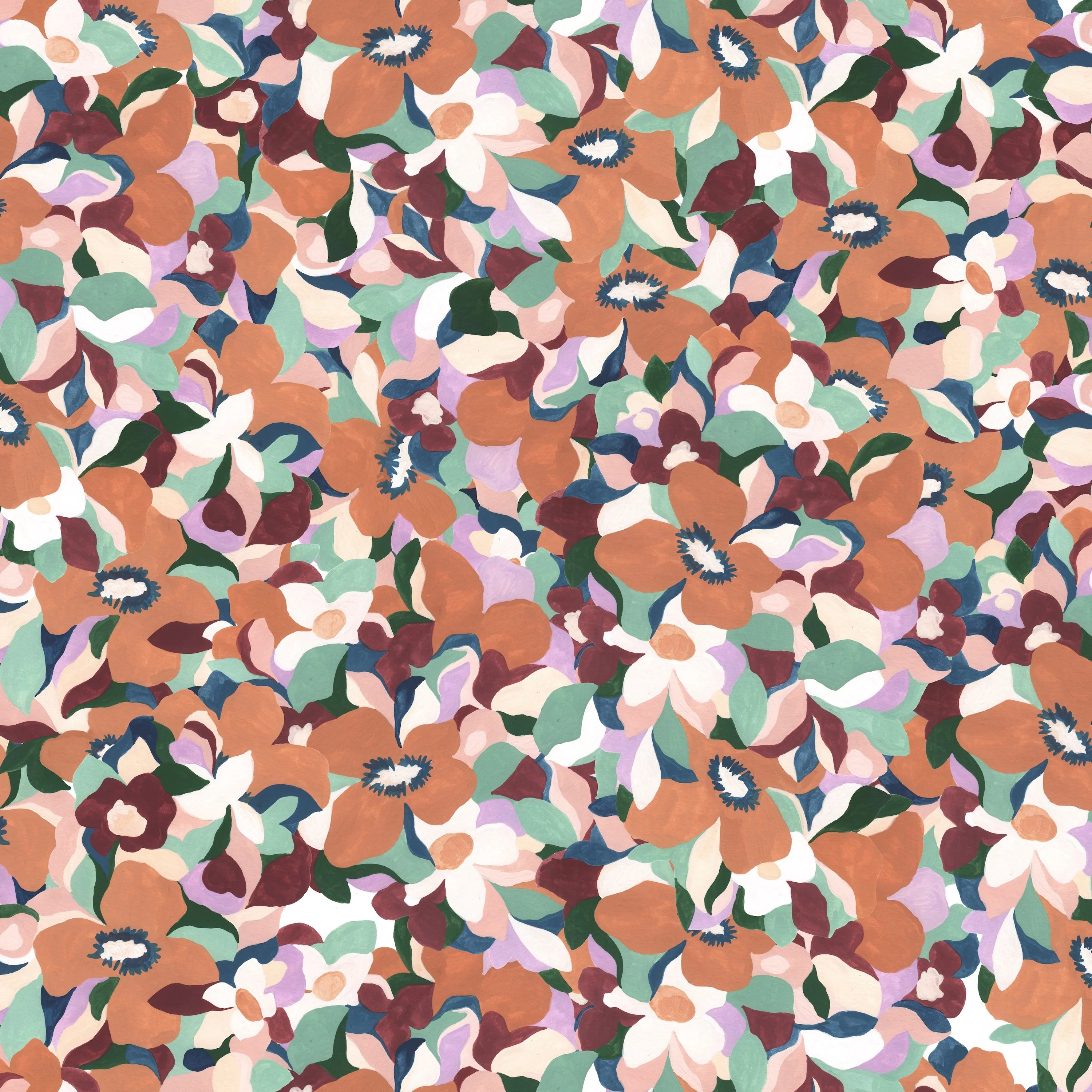 Primrose Terracotta - Summer Gray