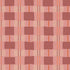Behang Geruit Framboos Bibelotte print detail – handgetekende ruiten met warme framboostinten