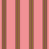 Detailbeeld van Behang Juna Maple van Bibelotte met brede strepen in warm roze, diepbruin en olijfgroen