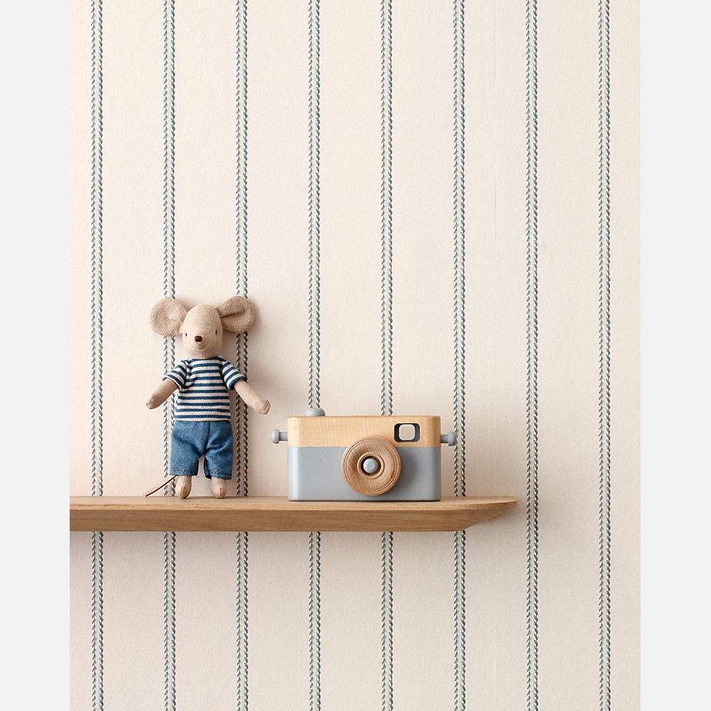 Lintjes behang Bo Denim - Studio Ditte