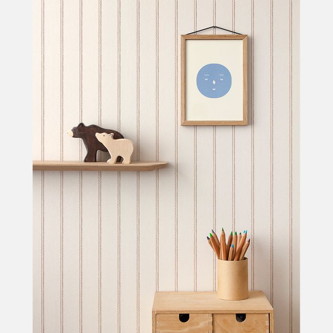 Lintjes behang Bo Karamel - Studio Ditte