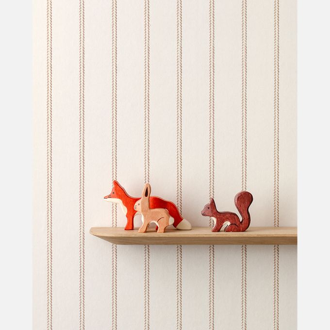 Lintjes behang Bo Karamel - Studio Ditte