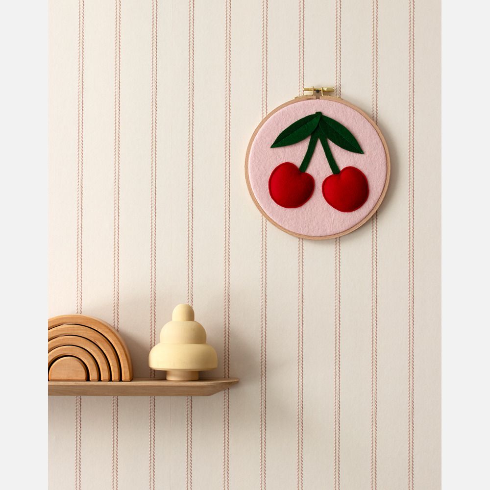 Lintjes behang Bo Roze - Studio Ditte