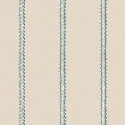 Lintjes behang Steenblauw - Studio Ditte