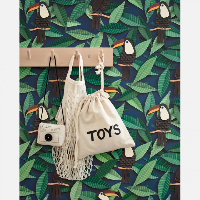 Toekan behang - Studio Ditte