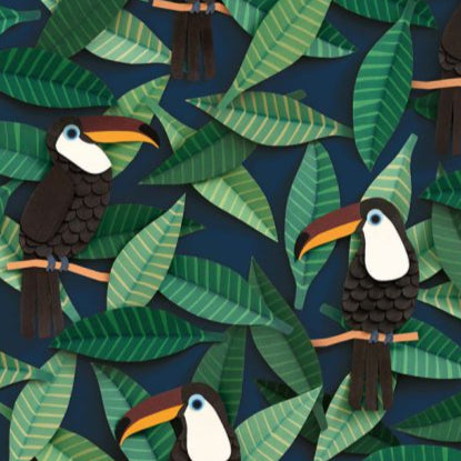 Bird wallpaper cream - Studio Ditte