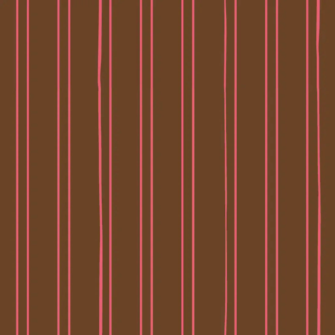 Behang Gestreept Cacao - Bibelotte