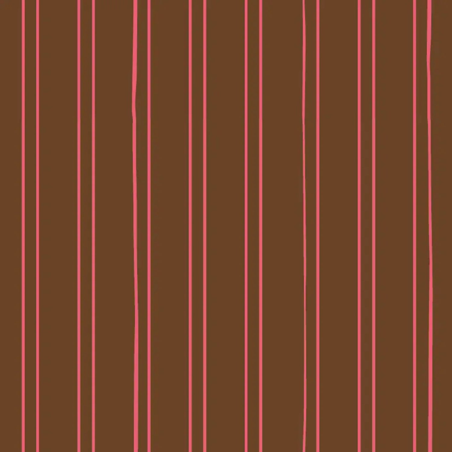 Behang Gestreept Cacao - Bibelotte