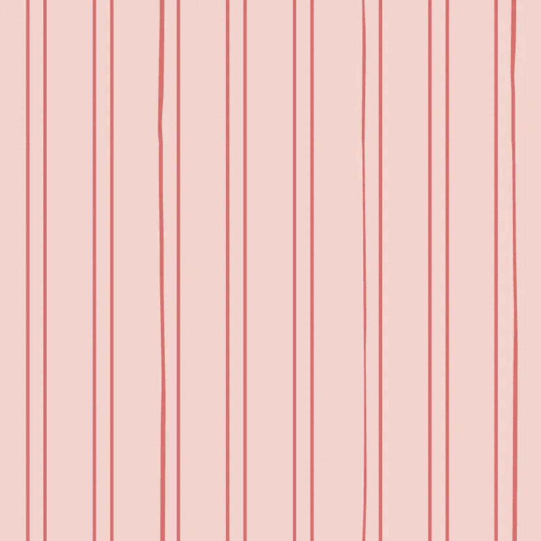 Behang Gestreept Koraal - Bibelotte