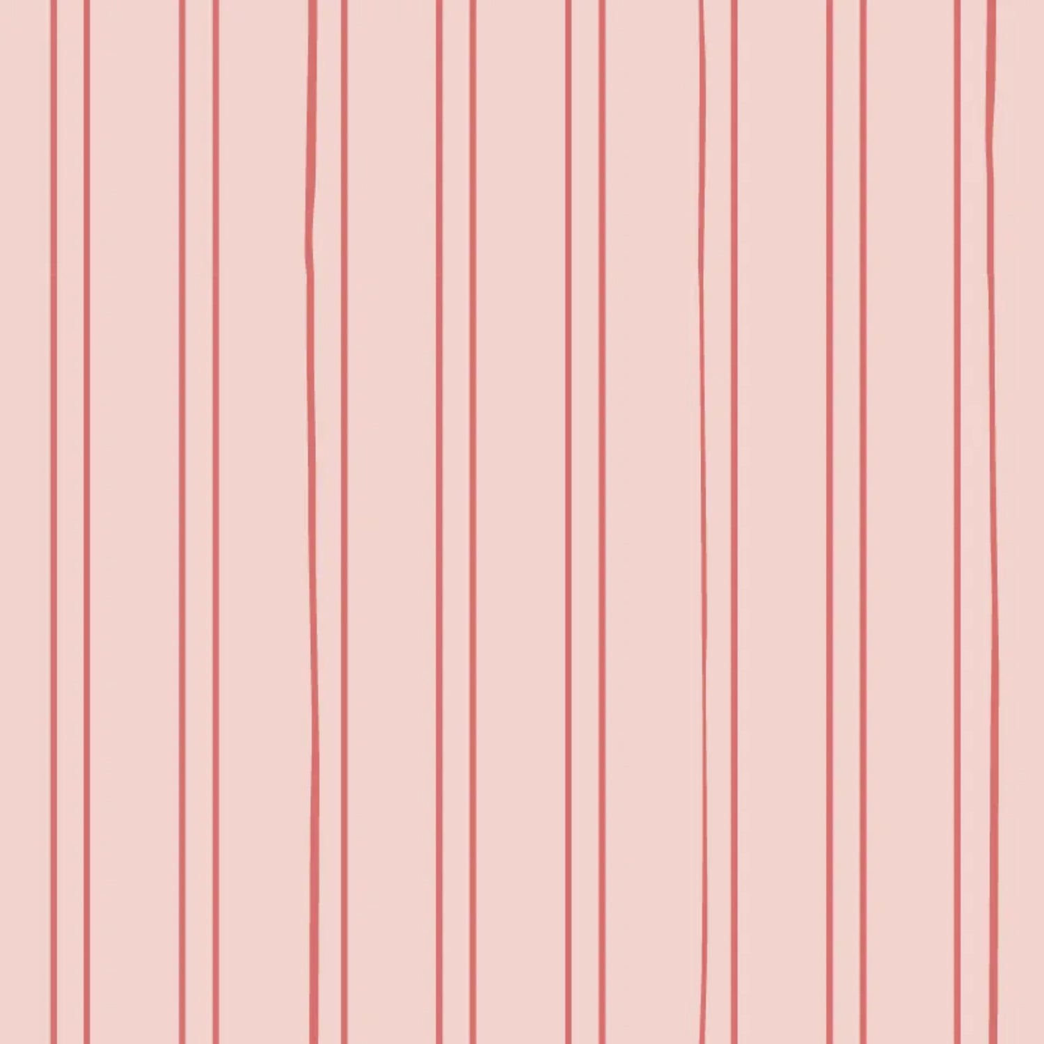 Behang Gestreept Koraal - Bibelotte