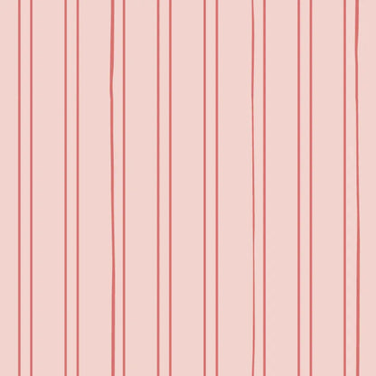 Behang Gestreept Koraal - Bibelotte