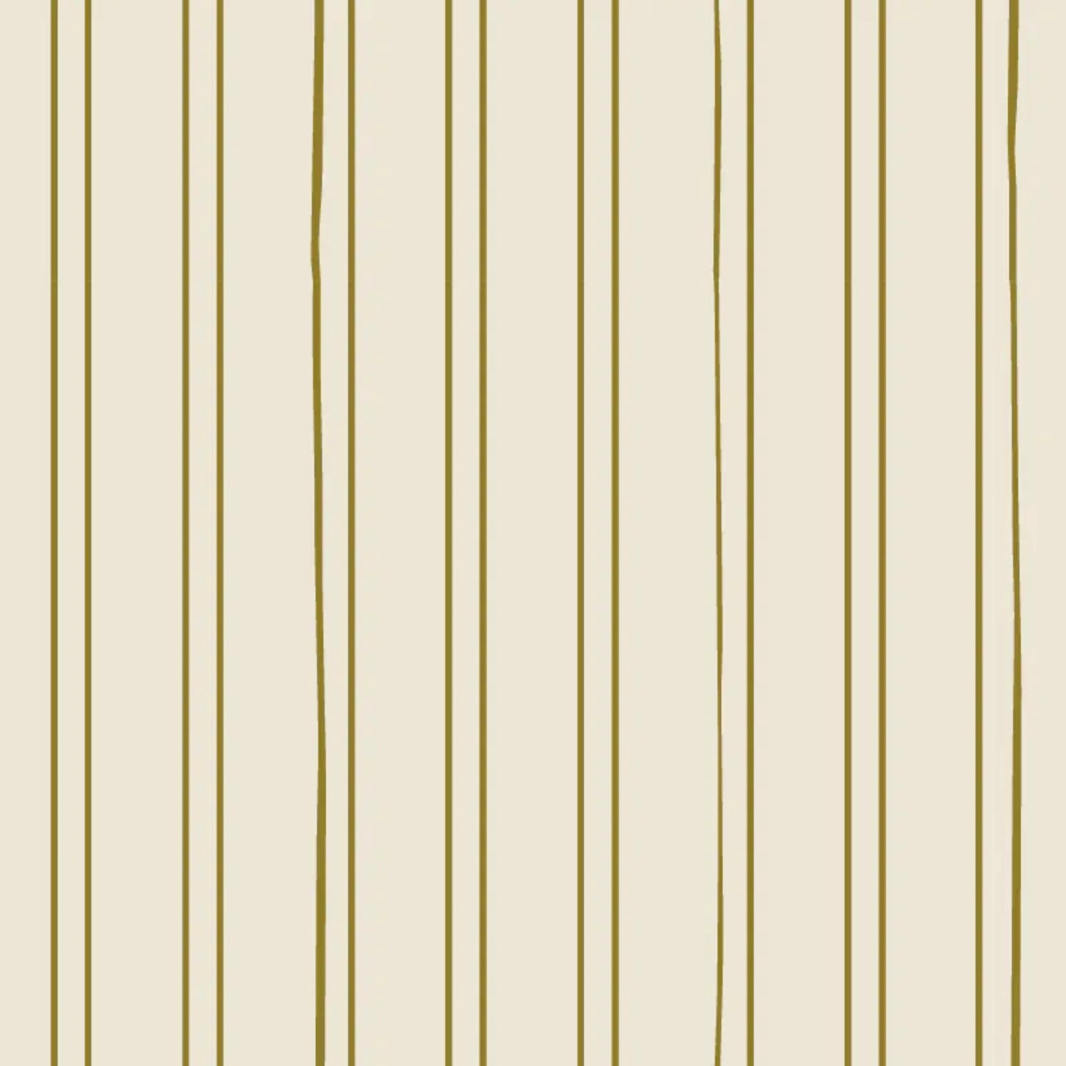 Behang Gestreept Olijf - Bibelotte