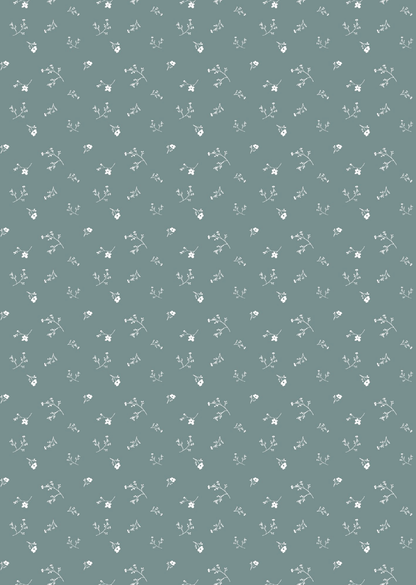 Bloemenzee klein Denim blauw - Bibelotte