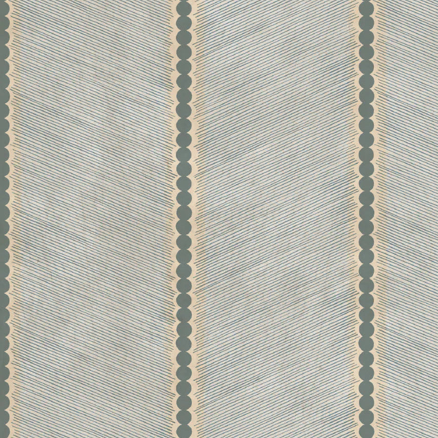 Chevron Denim blauw - Bibelotte