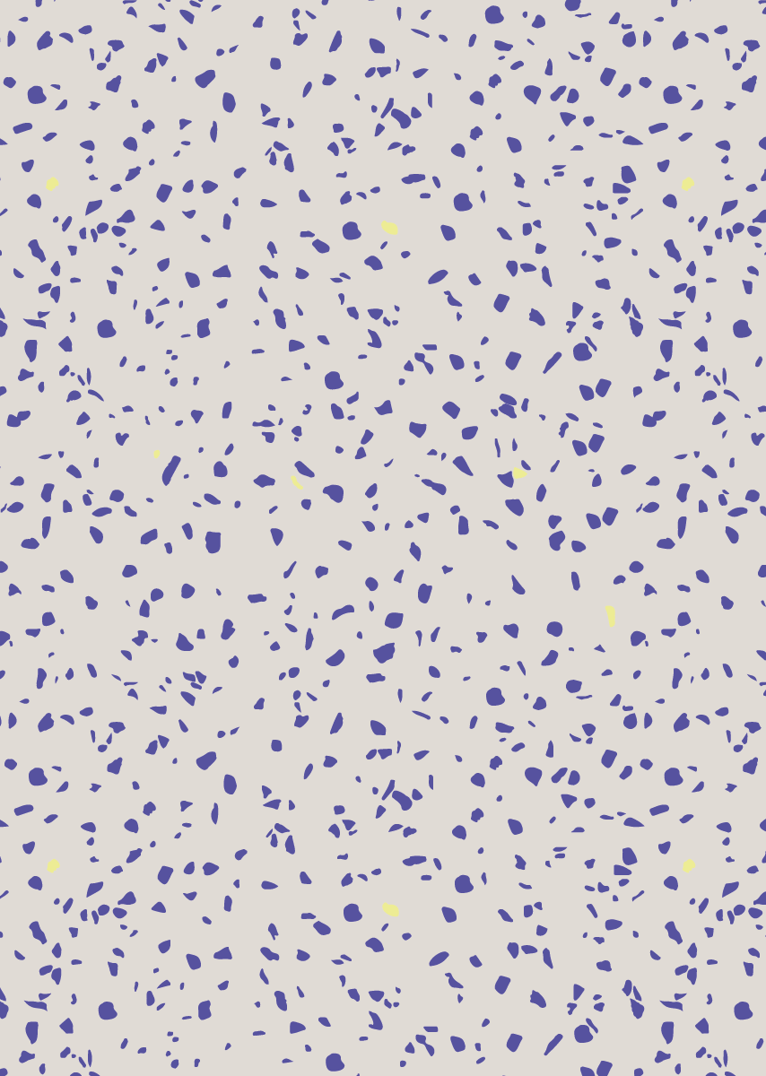 Terrazzo Kobalt - Bibelotte