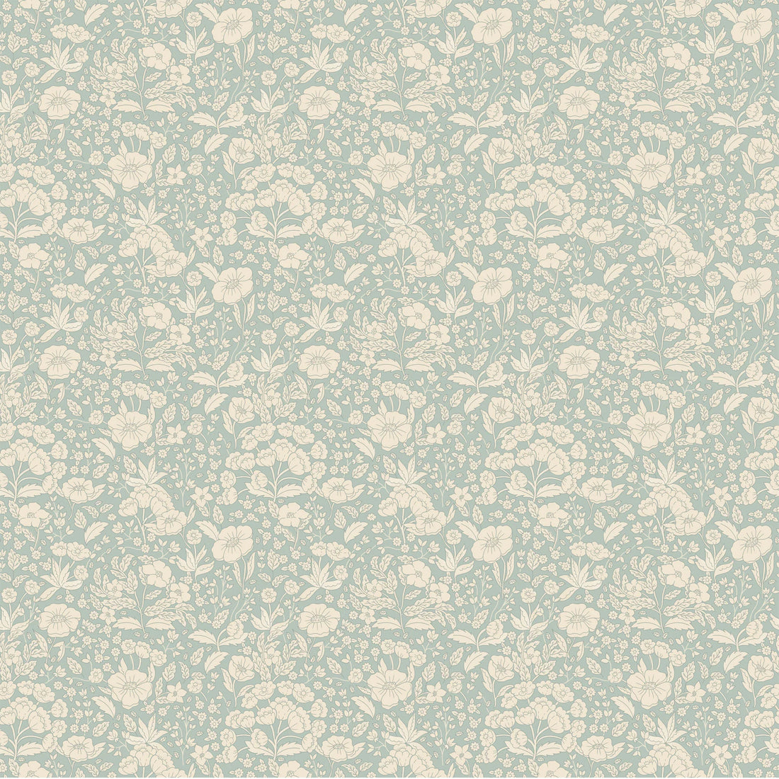 Doris Dusty Blue - Summer Gray