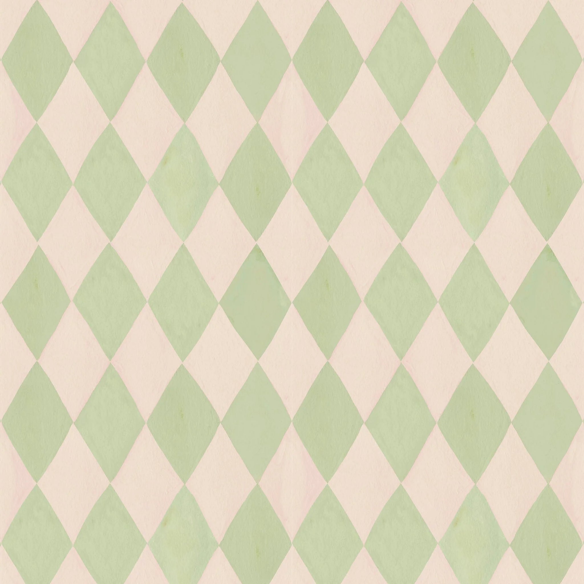 Kinderkamer behang Harlequin Mint | Meet Me at the Wall x Aniek Bartels