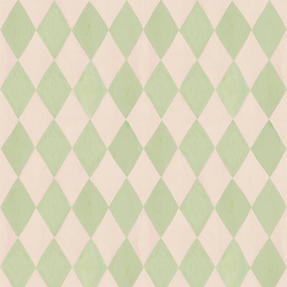 Kinderkamer behang Harlequin Mint | Meet Me at the Wall x Aniek Bartels
